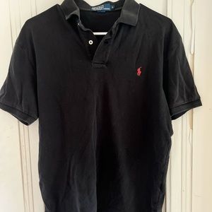 Polo by Ralph Lauren Black Knit Shirt Sz Medium
100% Cotton